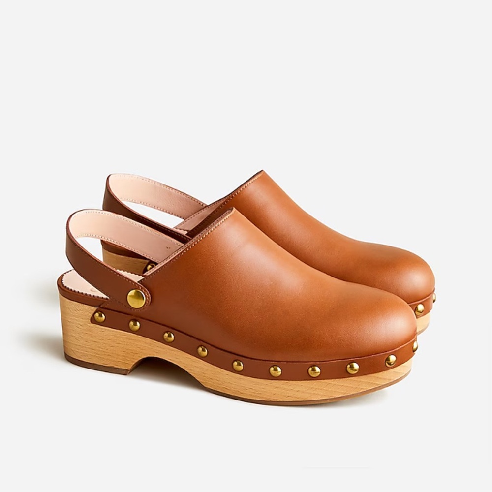 Convertible Leather Clogs